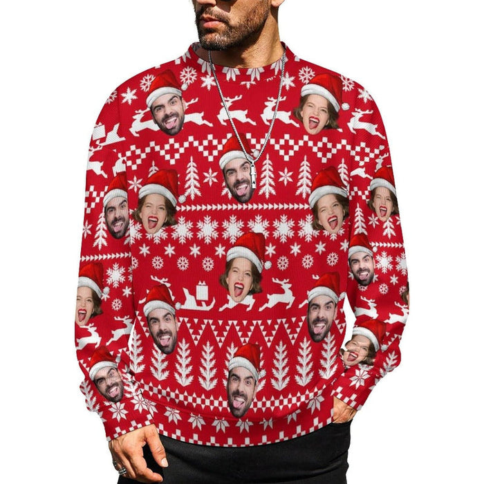 Customizable Festive Christmas Sweater