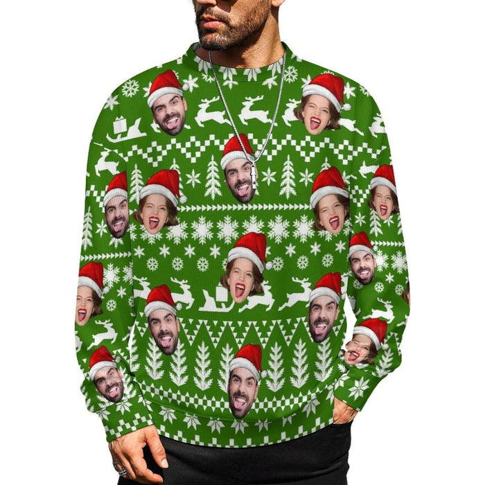 Customizable Festive Christmas Sweater