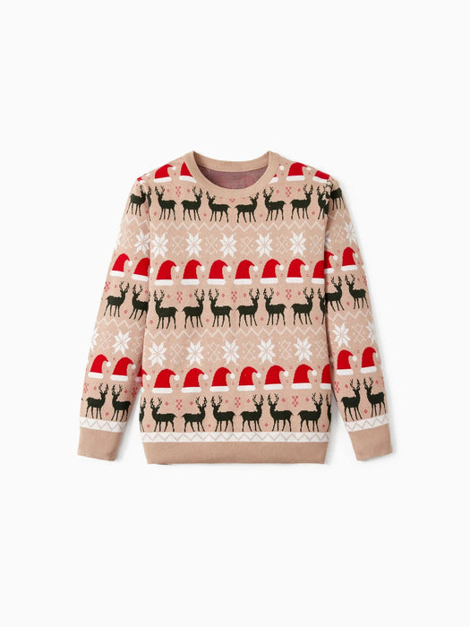 Reindeer Family Matching Christmas Sweater