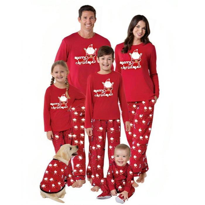 The Christmas Themed Family Matching Pajama Set