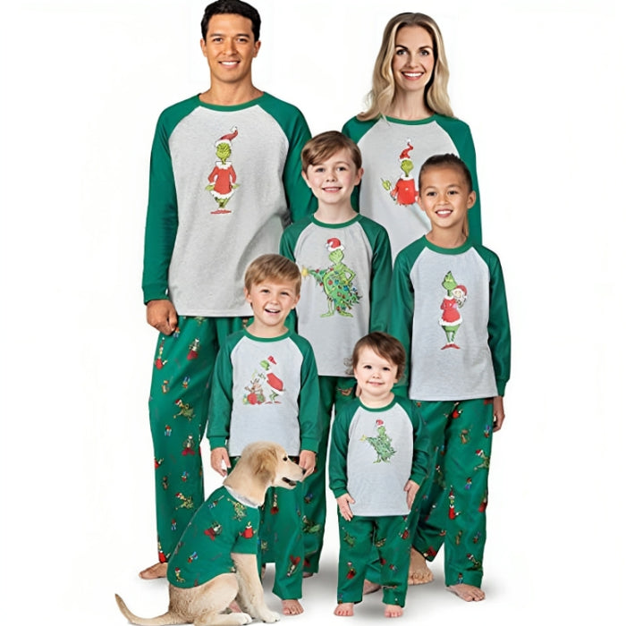 The Grinch Printed Matching Family Sets