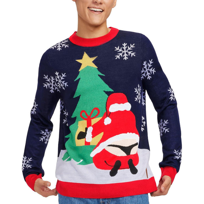 Playful Christmas Holiday Pullover Sweater