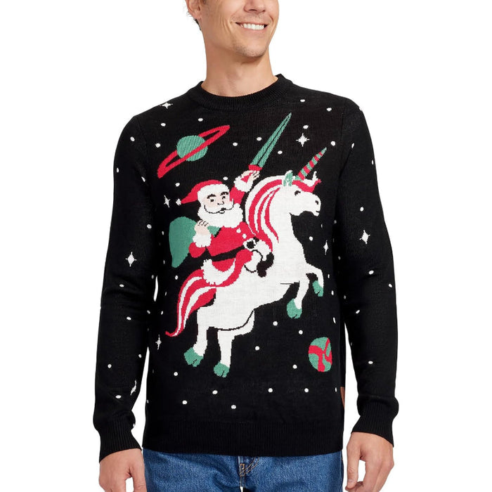 Playful Christmas Holiday Pullover Sweater