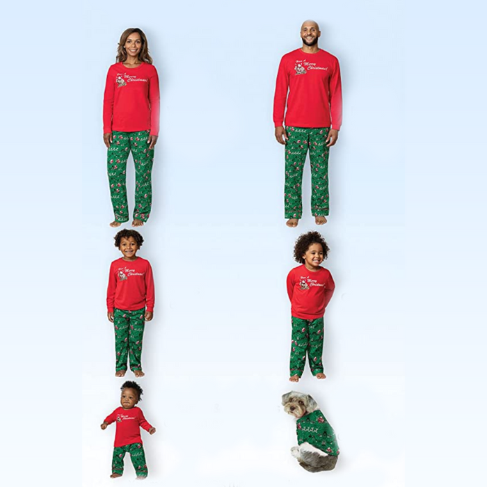 The Merry Christmas Print Family Matching Set