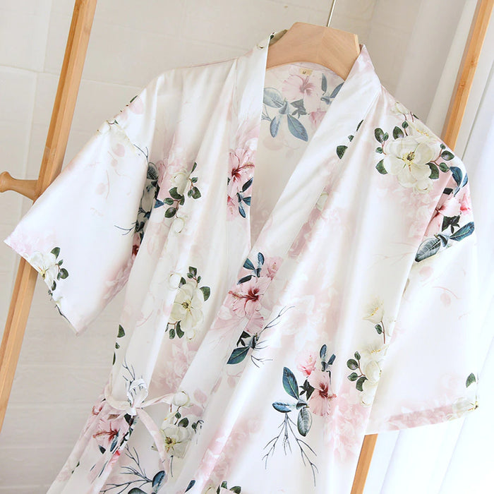 Women's Japanese-Style Kimono Robe — Original Pajamas