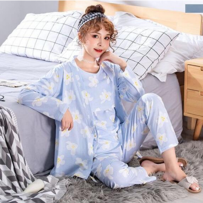 The Cotton Printed Maternity Pajama Set Original Pajamas