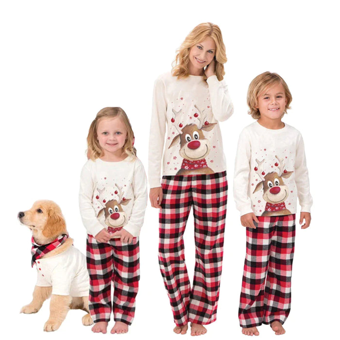 Christmas Deer Family Matching Pajama Set