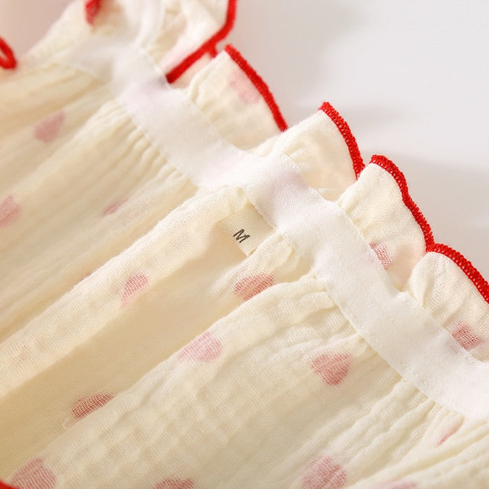 Ladies Cotton Printed Crepe Long Dress