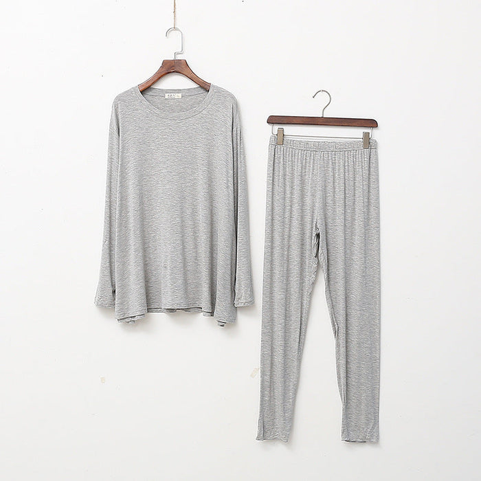 Long Sleeves Top With Pants 2 Piece Pajama Set