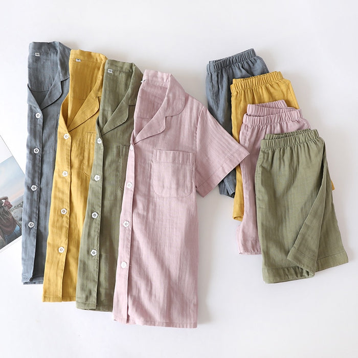 The Solid Chest Pocket Pajama Set Original Pajamas
