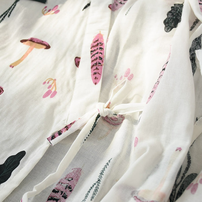 The Evergreen Floral Print Comfortable Cotton Sleepwear