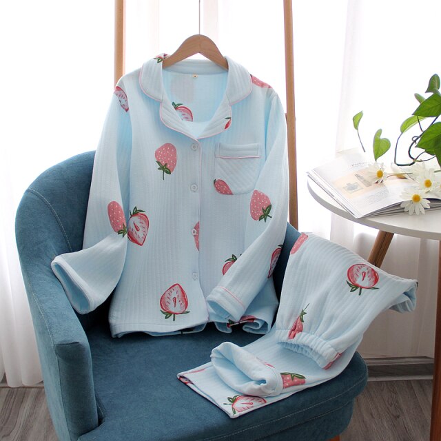 The Clouds, Strawberries and Hearts Original Pajamas