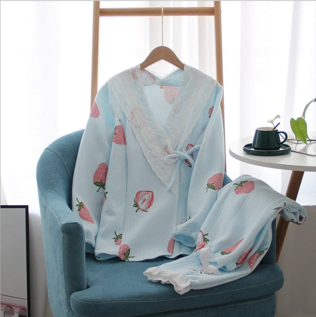 The Patterned Kimono Original Pajamas