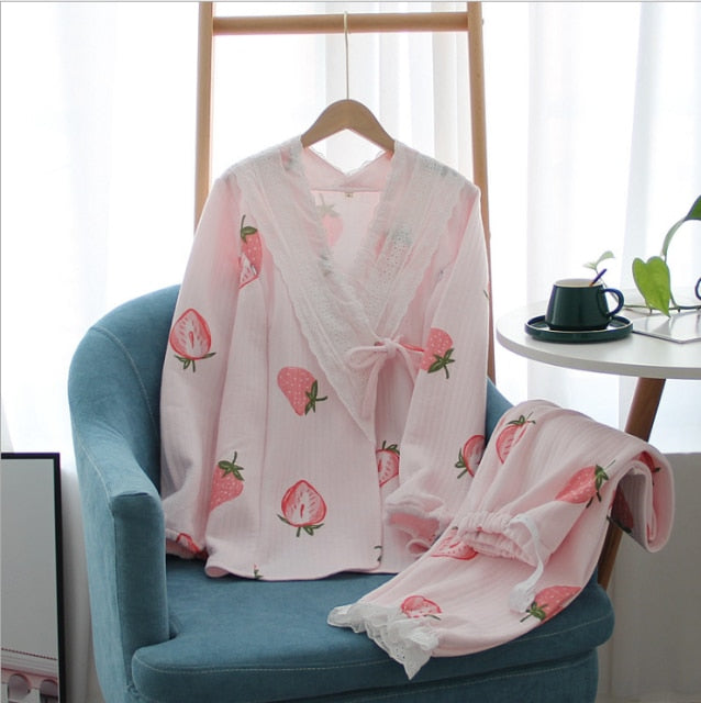 The Patterned Kimono Original Pajamas