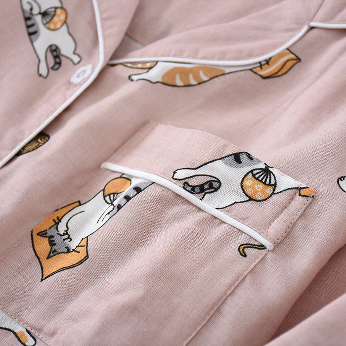 The Cartoon Animal Pajama Set Original Pajamas