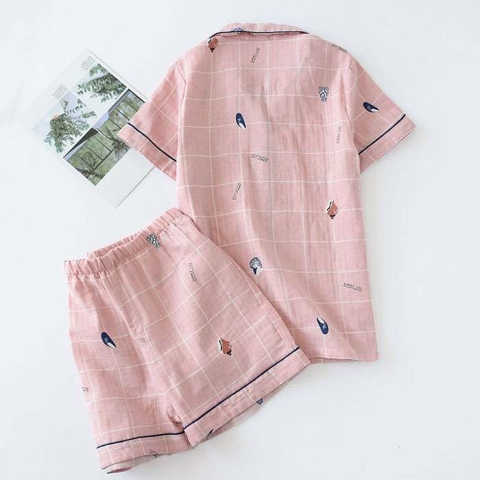 The Conch Plaid Original Pajamas