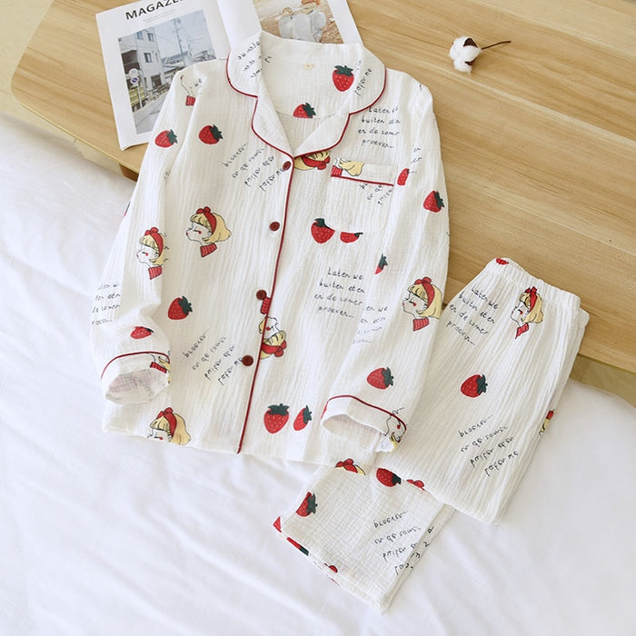 The Strawberry Santa Original Pajamas