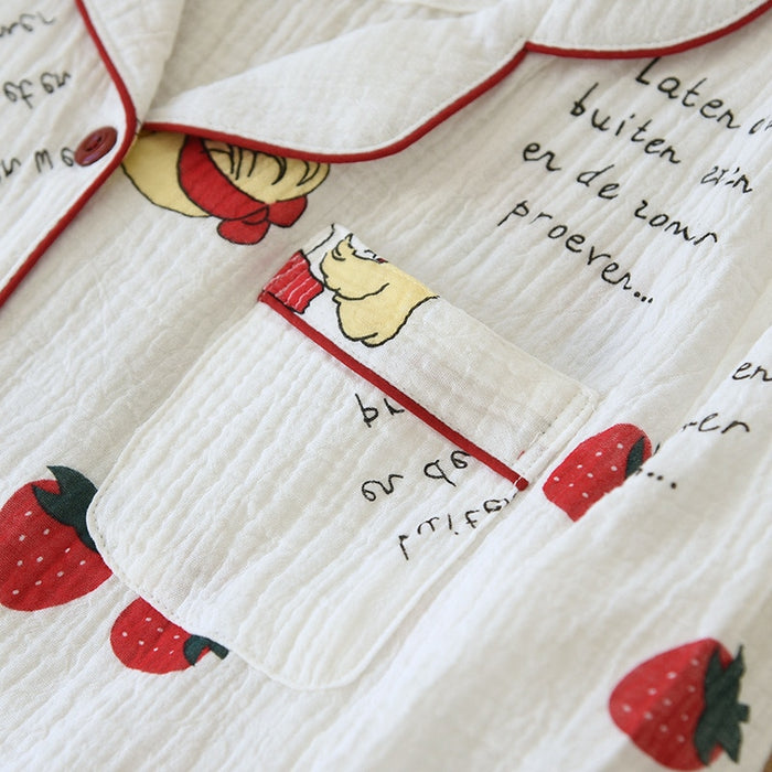 The Strawberry Santa Original Pajamas