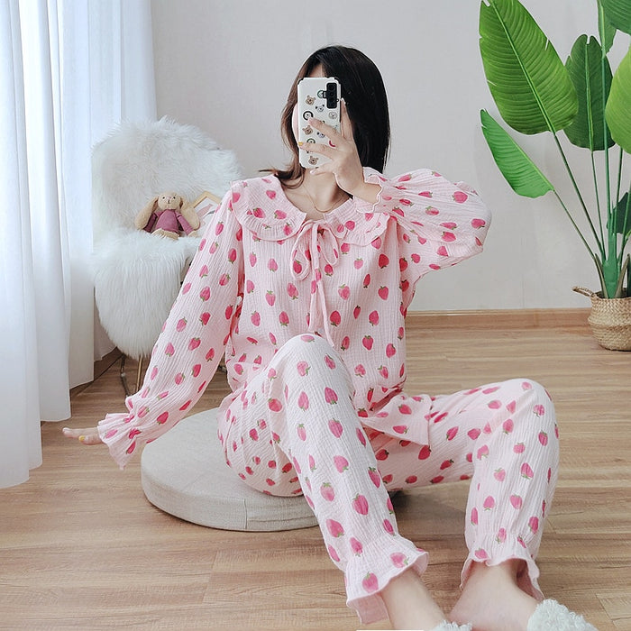 The Strawberry Printed Original Pajamas