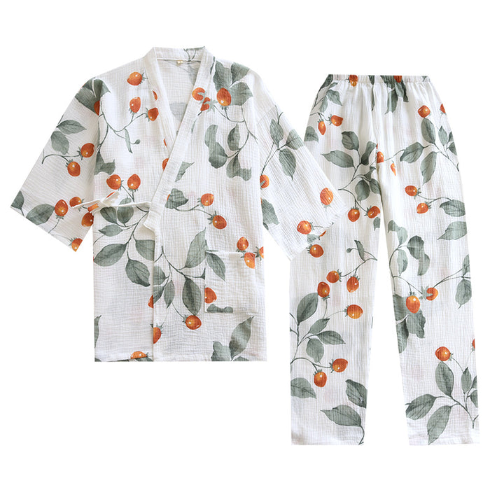The Orange Tree Kimono Original Pajamas