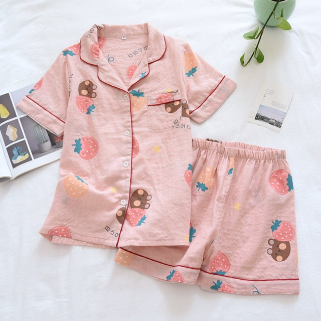 The Various Printed Shorts Pajama Set Original Pajamas