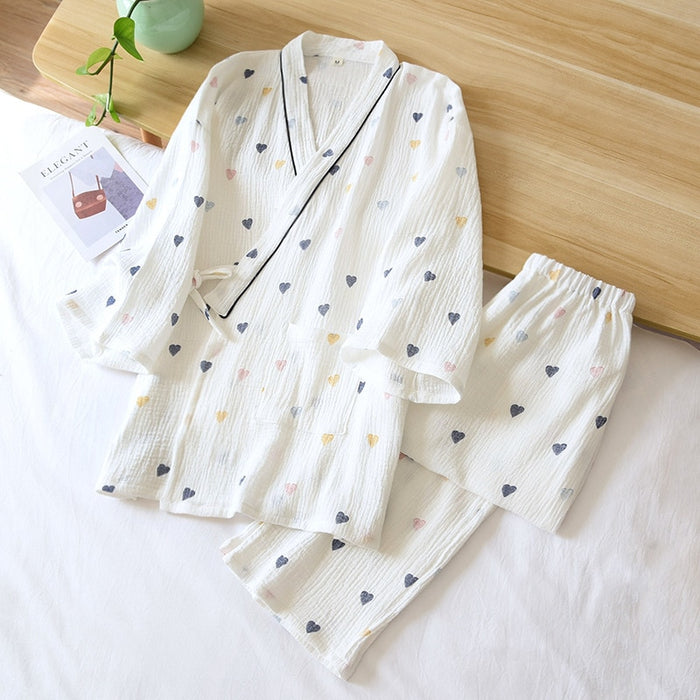 The Heart Kimono Original Pajamas
