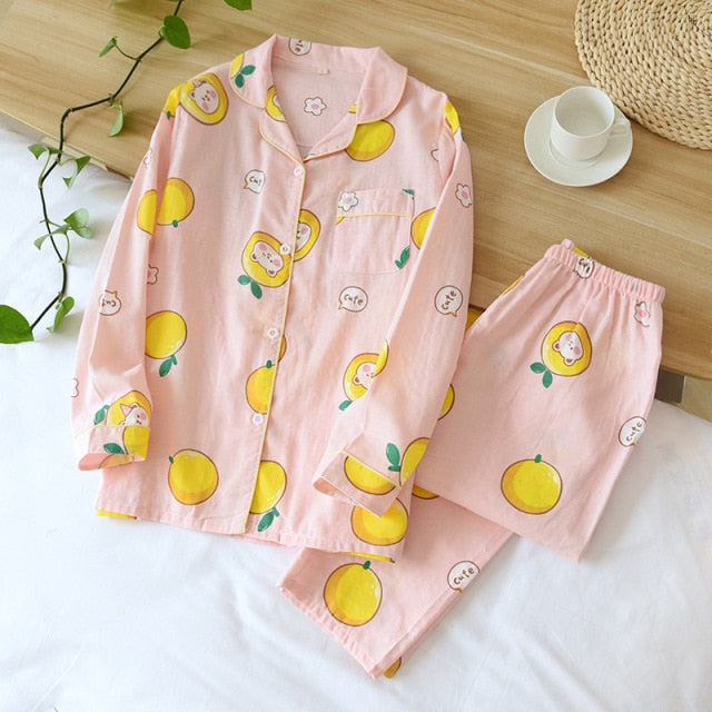 The Spring Fruits and Flowers Original Pajamas