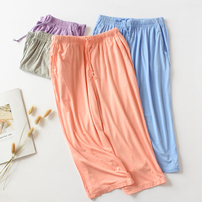The Solid Colors Modal Loose Pajama Pants Best Rated Women's Pajamas