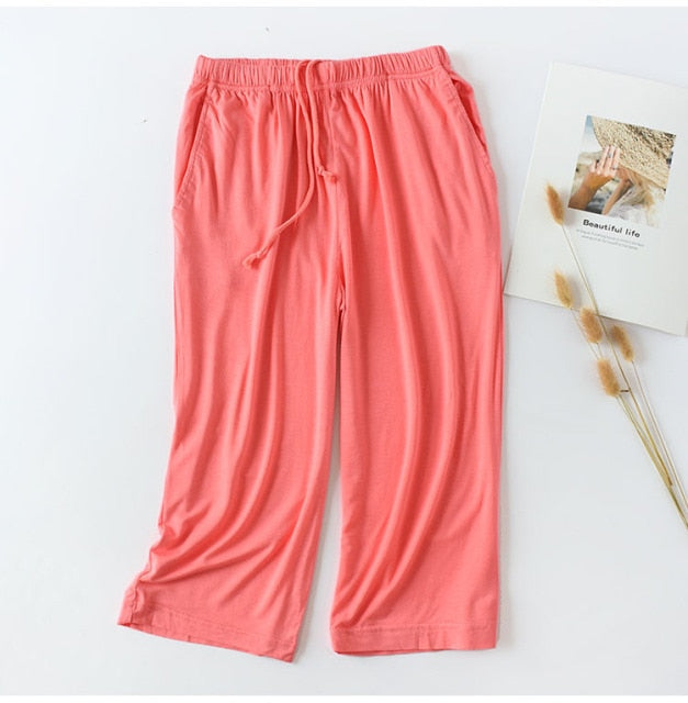 The Solid Colors Modal Loose Pajama Pants Best Rated Women's Pajamas