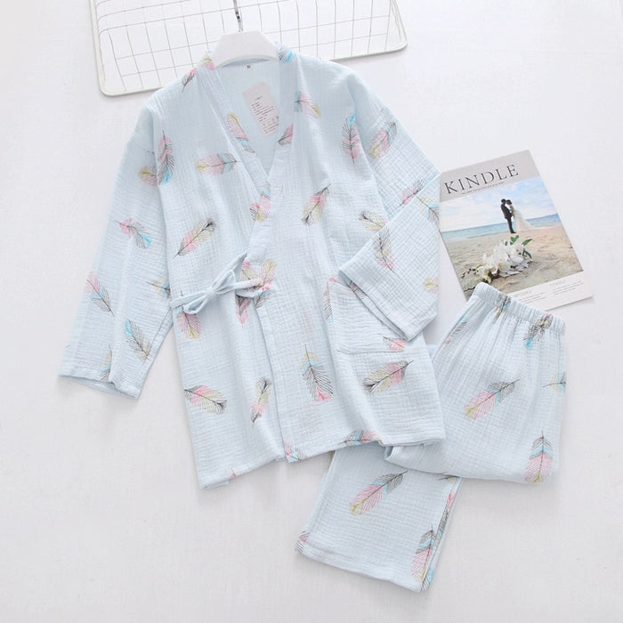 The Feathered Kimono Original Pajamas