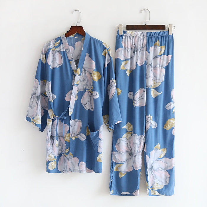 The Kimono Floral Original Pajamas