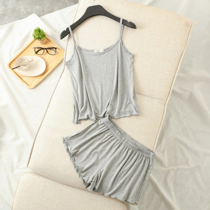 The Refreshing Cool 2 Piece Comfortable Sleepwear For Women