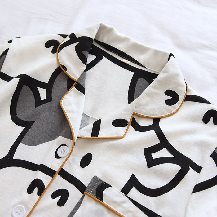 The Cow Print Beautiful Pajama Sets