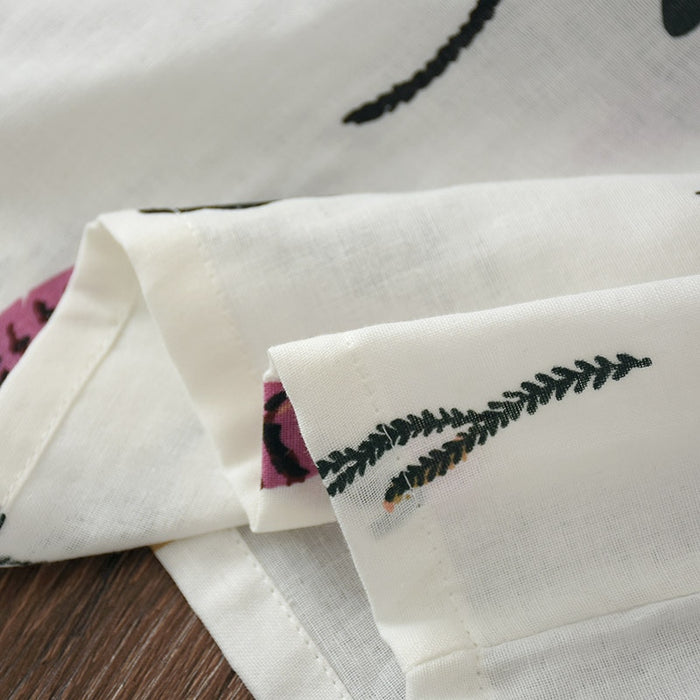 The Evergreen Floral Print Comfortable Cotton Sleepwear