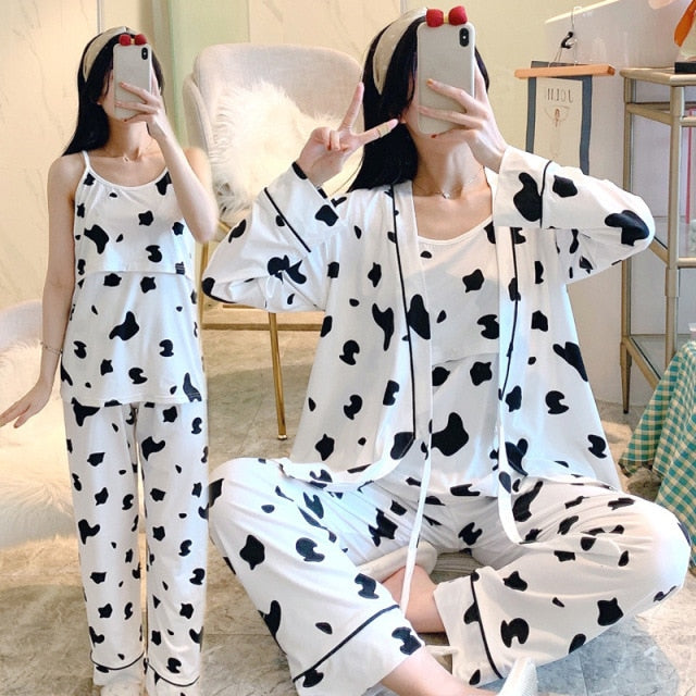 The Long Postpartum Affordable Pajama Sets Women — Original Pajamas