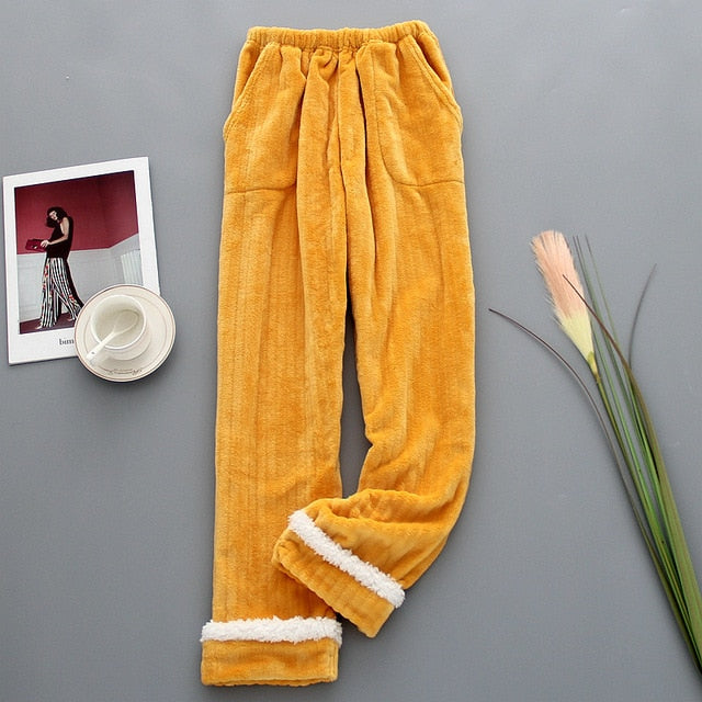 The Solid Velvet Pajama Pant Original Pajamas