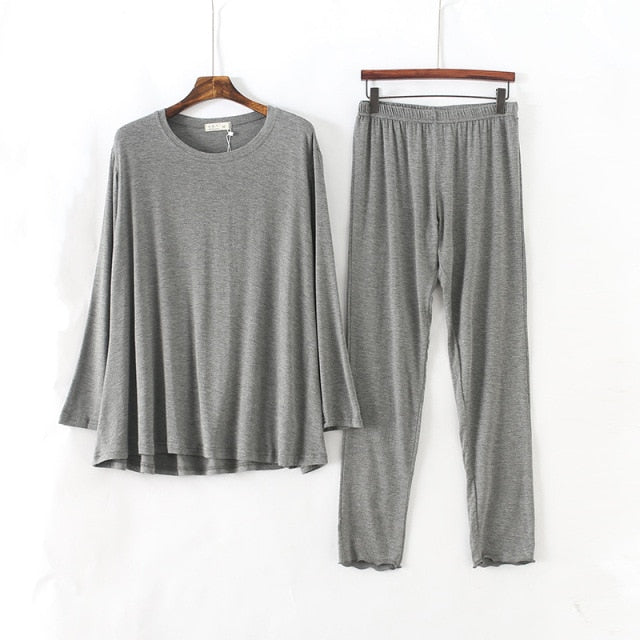 The Solid Full Sleeve Pajama Set Original pajamas