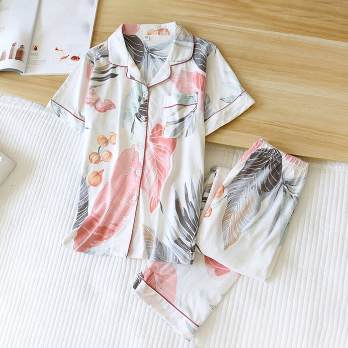 The Floral Short Sleeve Original Pajamas
