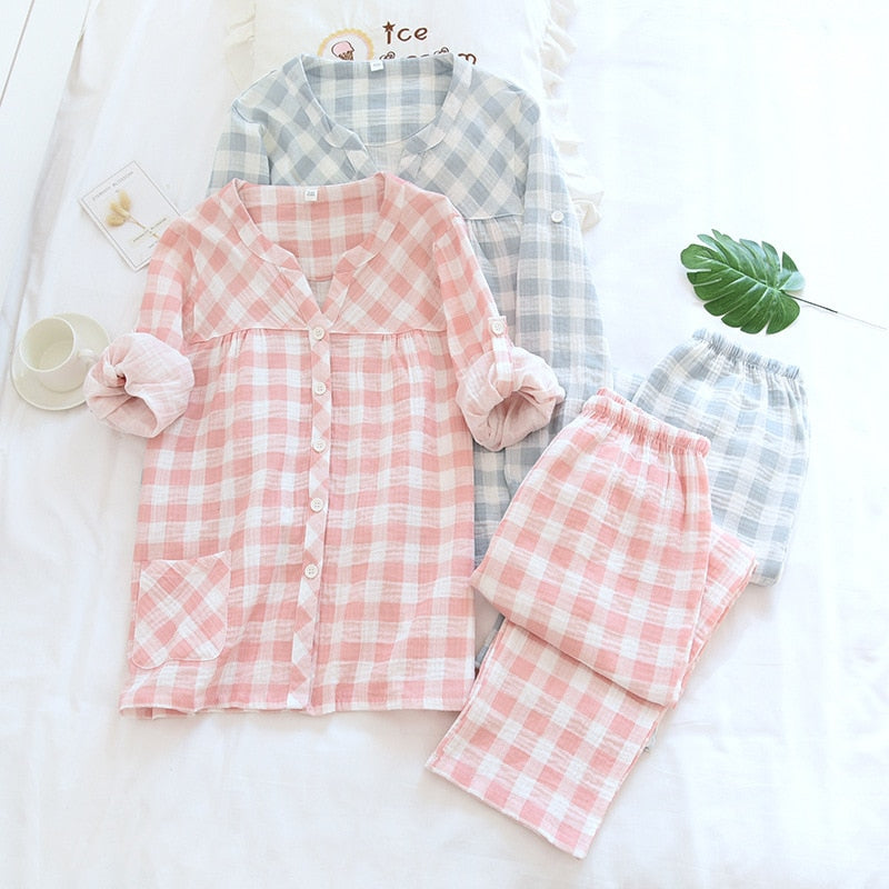 The Plaid Pastel Work Original Pajamas