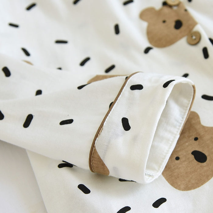 The Dotted Bear Set Original Pajamas