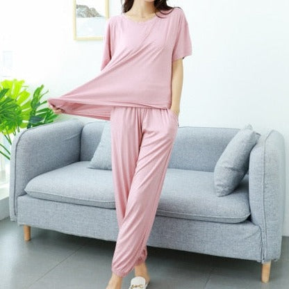 The Solid Modal Pajama Set Original Pajama