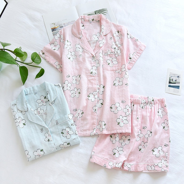 The Flower Cotton Set Original Pajamas