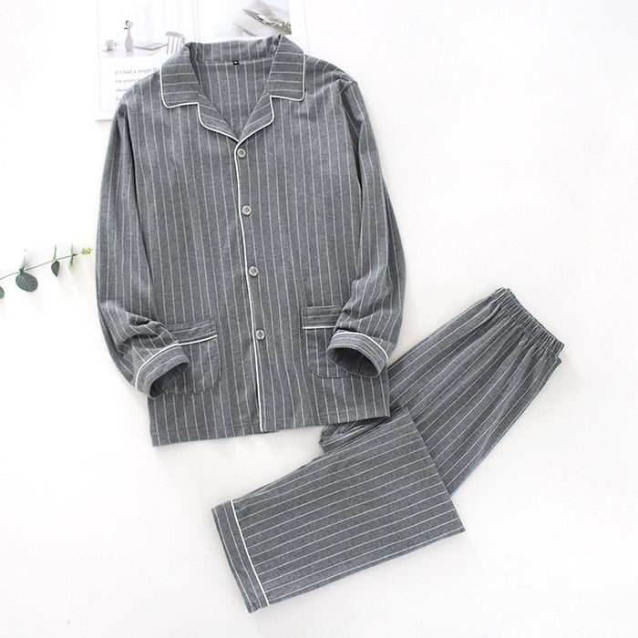 The Striped Long-Sleeved Orignal Pajamas