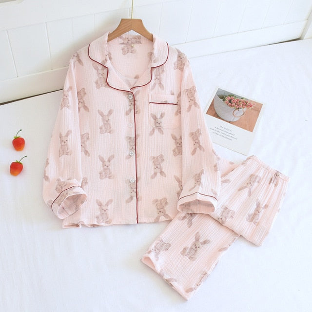 The Cute Rabbit Best Cotton Pajamas