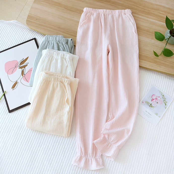 Cotton Spring Candy Color Pants