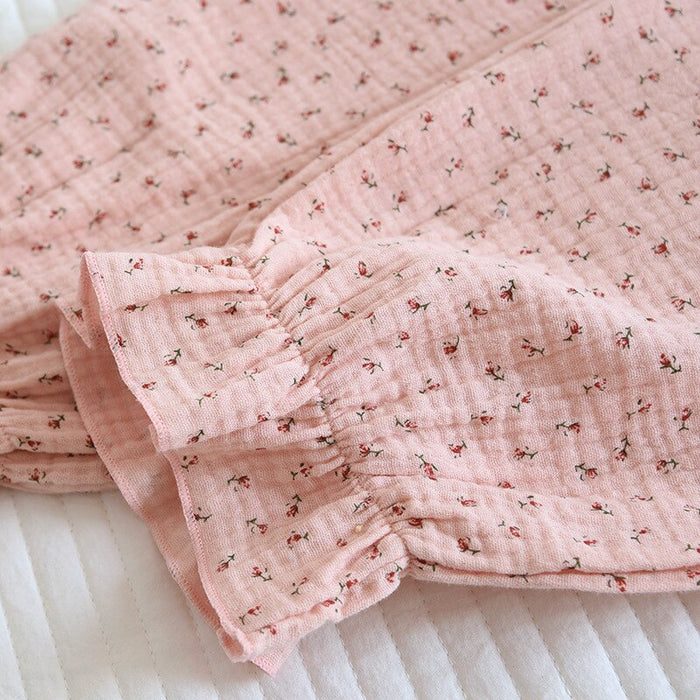 Women's Long Sleeve Dress Style 2 Piece Pajama Set